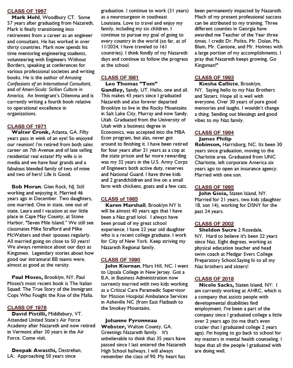 Alumni News Updates
